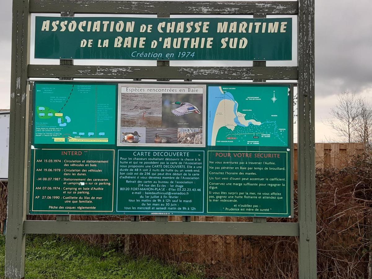 Les Obiones, Vue Laterale Mer, Fort Mahon Plage, Magnifique Studio Cabine 4P, Avec Balcon , Parking Prive Gratuit, Wifi, Classe 2 Etoiles, Exposition Plein Sud En Baie De Somme Exterior foto